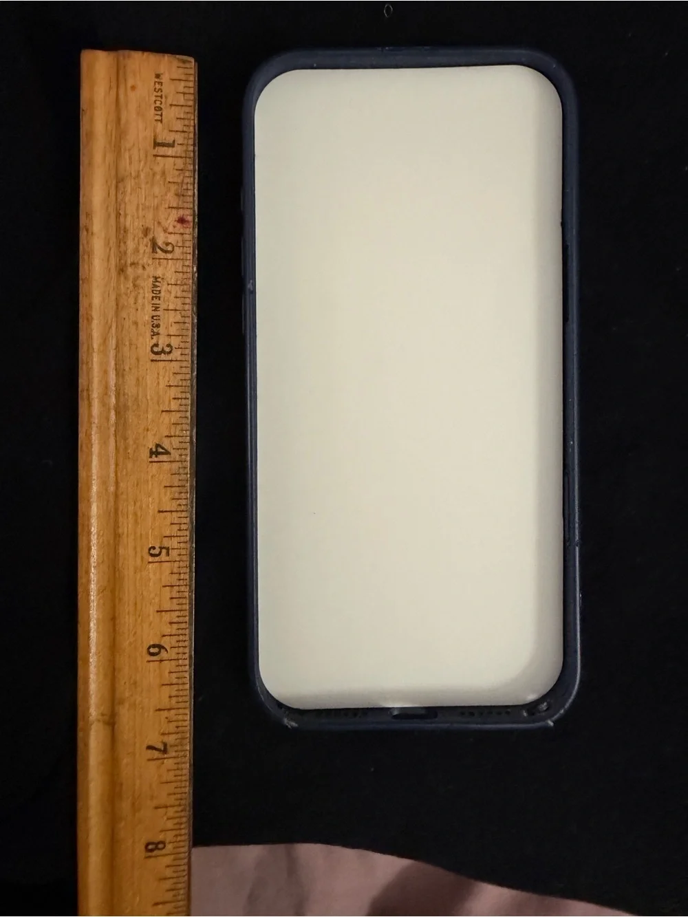 Apple Silicone iPhone Case - Navy Blue